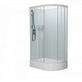 Душевая кабина Frank F412/1L левосторонняя White без крыши белый профиль 120x80 128009 Душевая кабина Frank F412/1L левосторонняя White без крыши белый профиль 120x80 128009