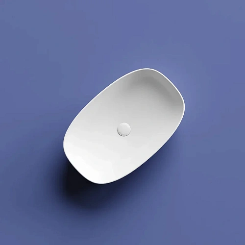 Раковина Ceramica Nova ELEMENT CN6049MW белый матовый накладная Раковина Ceramica Nova ELEMENT CN6049MW белый матовый накладная