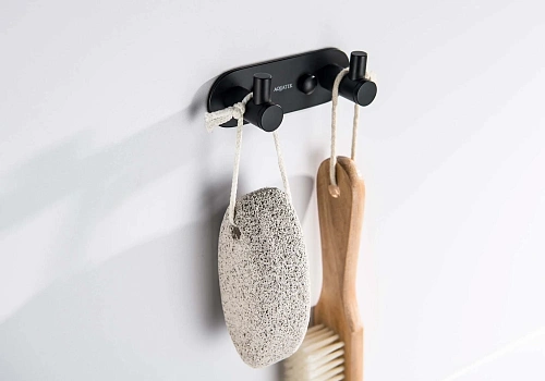 Крючок Aquatek ЕВРОПА AQ4102MB черный матовый Крючок Aquatek ЕВРОПА AQ4102MB черный матовый