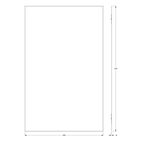 Зеркало Evoform Standard BY 0260 100х160 см с фацетом Зеркало Evoform Standard BY 0260 100х160 см с фацетом