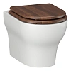 Унитаз подвесной Opadiris Лоренцо OS41712N белый, безободковый, сиденье светлый орех Унитаз подвесной Opadiris Лоренцо OS41712N белый, безободковый, сиденье светлый орех