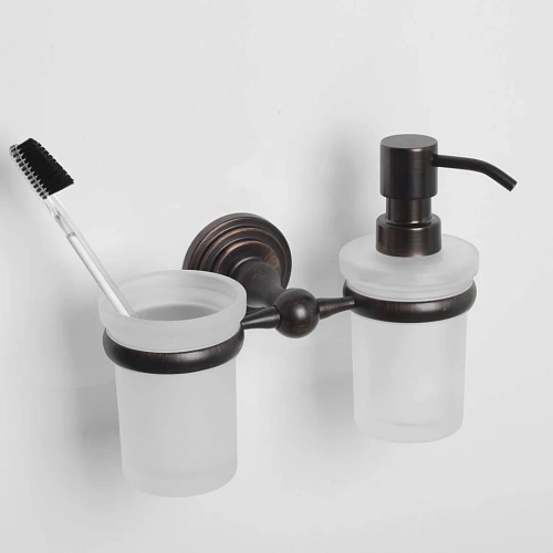 Дозатор жидкого мыла WasserKRAFT Isar K-7389 темная бронза Дозатор жидкого мыла WasserKRAFT Isar K-7389 темная бронза