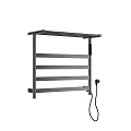 Полотенцесушитель электрический Wonzon & Woghand с полкой, темный графит (WW-A402-GM) Полотенцесушитель электрический Wonzon & Woghand с полкой, темный графит (WW-A402-GM)