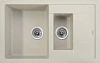 Кухонная мойка Kaiser двойная Песочный KG2M-7850-S