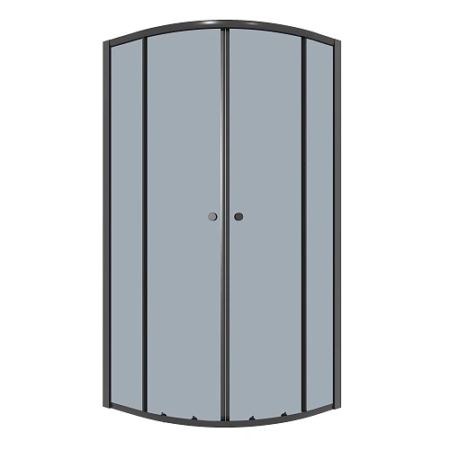 Душевой уголок Niagara Eco NG-1007-14T (90x90x190) четверть круга, раздвиж, профиль черный, стекло тонированное (4мм) Душевой уголок Niagara Eco NG-1007-14T (90x90x190) четверть круга, раздвиж, профиль черный, стекло тонированное (4мм)