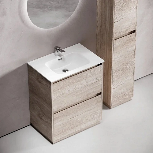 Тумба под раковину Sancos Libra Floor LB70FEG напольная, 690х450х840 дуб галифакс натуральный Тумба под раковину Sancos Libra Floor LB70FEG напольная, 690х450х840 дуб галифакс натуральный