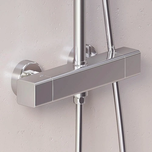 Душевая система Damixa Gala 953800000 с термостом, хром Душевая система Damixa Gala 953800000 с термостом, хром