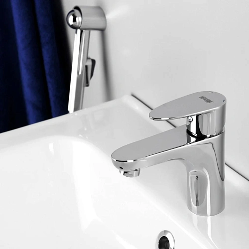 Смеситель для раковины WasserKRAFT Leine 3508 с гигиенической лейкой хром Смеситель для раковины WasserKRAFT Leine 3508 с гигиенической лейкой хром