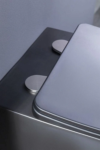 Унитаз подвесной Aquanet Rimless Tavr-W BL-103N-WHT black черный матовый TAVR-W BW с сиденьем Унитаз подвесной Aquanet Rimless Tavr-W BL-103N-WHT black черный матовый TAVR-W BW с сиденьем