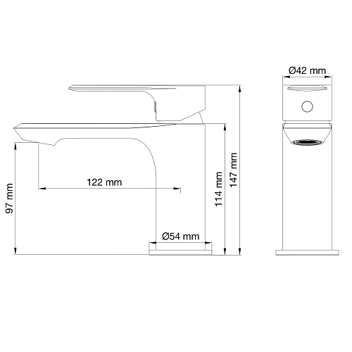 Смеситель для раковины Wonzon & Woghand брашированное золото (WW-88018079-BG) Смеситель для раковины Wonzon & Woghand брашированное золото (WW-88018079-BG)