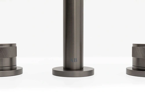 Смеситель на борт ванны Allen Brau Priority 5.31007-MG (с внутренней частью) графит браш Смеситель на борт ванны Allen Brau Priority 5.31007-MG (с внутренней частью) графит браш