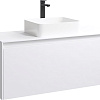Фасад тумбы под раковину AQWELLA Mobi MOB0712W цвет белый, 120 см Фасад тумбы под раковину AQWELLA Mobi MOB0712W цвет белый, 120 см
