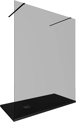 Душевая перегородка Allen Brau Infinity 2 160 3.21058.BBA.T черный брашированный Душевая перегородка Allen Brau Infinity 2 160 3.21058.BBA.T черный брашированный