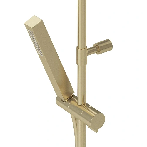 Душевая система CEZARES PORTA-CD-SR с ручным и верхним душем, из нержавеющей стали, sunrise Душевая система CEZARES PORTA-CD-SR с ручным и верхним душем, из нержавеющей стали, sunrise