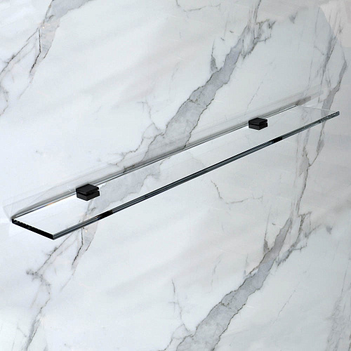 Полка STWORKI Glass Shelf 100 полкодержатели черные 440809 Полка STWORKI Glass Shelf 100 полкодержатели черные 440809