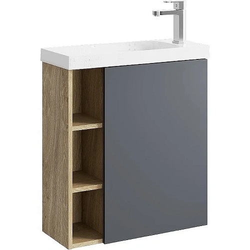 Корпус тумбы под раковину Aqwella Alba 60 R ALB0106RDD подвесной дуб давос 600х700х250 мм Корпус тумбы под раковину Aqwella Alba 60 R ALB0106RDD подвесной дуб давос 600х700х250 мм