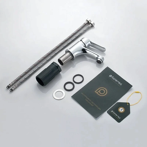 Смеситель для раковины Splenka S07.10, хром Смеситель для раковины Splenka S07.10, хром