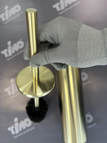 Ершик для унитаза Timo Saona 13161/17 золото матовое Ершик для унитаза Timo Saona 13161/17 золото матовое