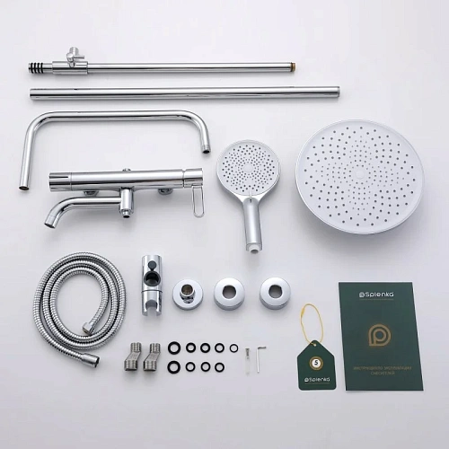 Душевая система Splenka S03.24, хром Душевая система Splenka S03.24, хром