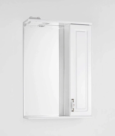 Зеркальный шкаф Style Line Олеандр-2 55/С, белый ЛС-00000049 Зеркальный шкаф Style Line Олеандр-2 55/С, белый ЛС-00000049