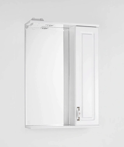 Зеркальный шкаф Style Line Олеандр-2 55/С, белый ЛС-00000049 Зеркальный шкаф Style Line Олеандр-2 55/С, белый ЛС-00000049