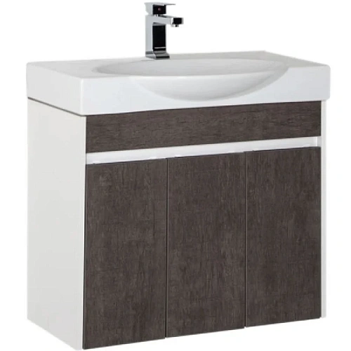 Комплект мебели Aquanet Коста 76 белый/дуб антик 00188420 Комплект мебели Aquanet Коста 76 белый/дуб антик 00188420