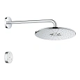 Верхний душ GROHE Rainshower 310 SmartConnect с душевым кронштейном, хром (26640000) Верхний душ GROHE Rainshower 310 SmartConnect с душевым кронштейном, хром (26640000)
