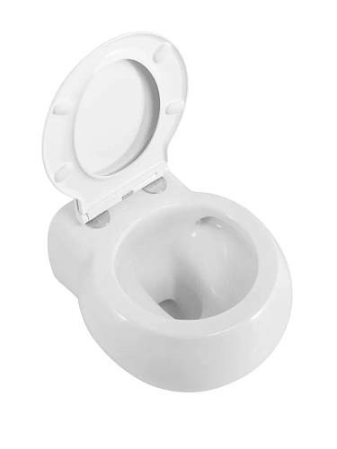 Унитаз подвесной CEZARES GRANDE CZR-308-TH-TOR/SC безободковый с сиденьем и смывом TORNADO Унитаз подвесной CEZARES GRANDE CZR-308-TH-TOR/SC безободковый с сиденьем и смывом TORNADO