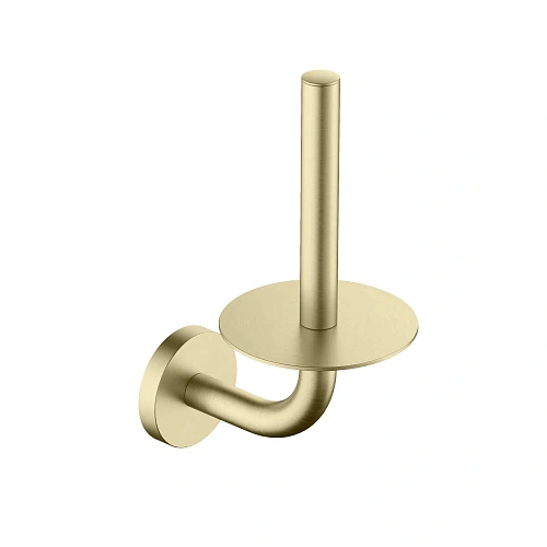 Держатель туалетной бумаги Aquatek Оберон AQ4207BG золото шлифованное Держатель туалетной бумаги Aquatek Оберон AQ4207BG золото шлифованное
