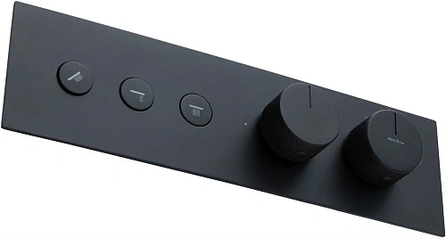 Смеситель для ванны Allen Brau Liberty 5.33003-31 (с внутренней частью) черный матовый Смеситель для ванны Allen Brau Liberty 5.33003-31 (с внутренней частью) черный матовый