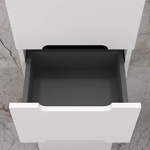 Шкаф-пенал Style Line Матис 36 см ЛС-00002447 напольный, белый матовый Шкаф-пенал Style Line Матис 36 см ЛС-00002447 напольный, белый матовый