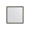 Зеркало в багетной раме Evoform Definite BY 0772 58 x 58 см, витая бронза Зеркало в багетной раме Evoform Definite BY 0772 58 x 58 см, витая бронза