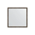 Зеркало в багетной раме Evoform Definite BY 0772 58 x 58 см, витая бронза Зеркало в багетной раме Evoform Definite BY 0772 58 x 58 см, витая бронза