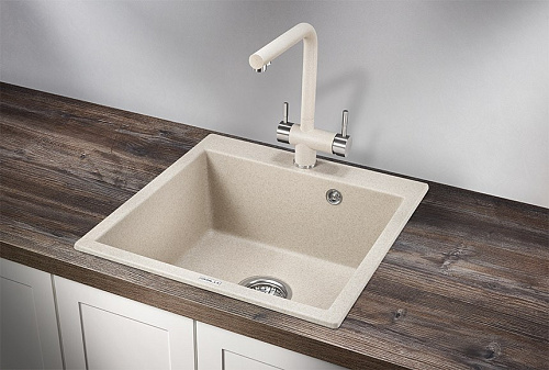 Кухонная мойка Granula 5102, ПИРИТ, кварц 510x520 Кухонная мойка Granula 5102, ПИРИТ, кварц 510x520