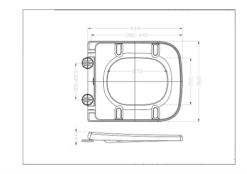 Унитаз напольный Taliente Elegante белый, с бачком и крышкой микролифт EL35055 Унитаз напольный Taliente Elegante белый, с бачком и крышкой микролифт EL35055