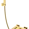 Смеситель для ванны Boheme Qubic Matt Gold 473-MG Смеситель для ванны Boheme Qubic Matt Gold 473-MG