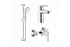 Комплект смесителей GROHE BauEdge хром (122277)