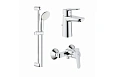 Комплект смесителей GROHE BauEdge хром (122277) Комплект смесителей GROHE BauEdge хром (122277)