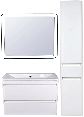 Тумба под раковину Style Line Атлантика 90, Люкс антискрейч, PLUS СС-00002210 Тумба под раковину Style Line Атлантика 90, Люкс антискрейч, PLUS СС-00002210
