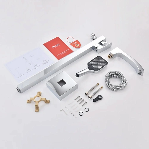 Смеситель для ванны Raglo R01.33 напольный, хром Смеситель для ванны Raglo R01.33 напольный, хром