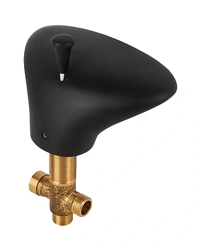 Смеситель на борт ванны Orange Iris M41-333b черный Смеситель на борт ванны Orange Iris M41-333b черный