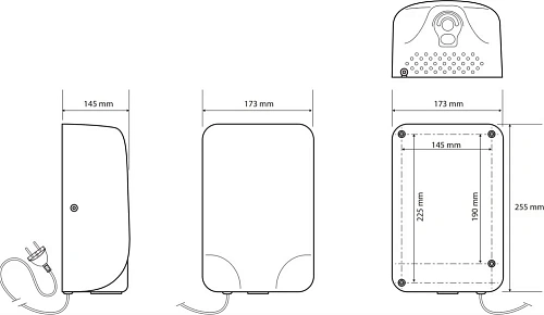 Сушка для рук Bemeta 924224135 Сушка для рук Bemeta 924224135