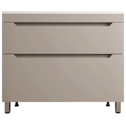 Тумба под раковину Style Line Остин 100 см ЛС-00002401 напольная, крем Тумба под раковину Style Line Остин 100 см ЛС-00002401 напольная, крем