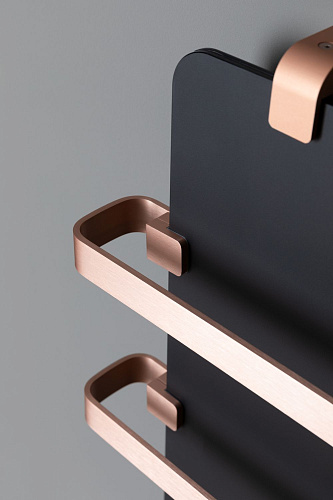 Полотенцесушитель электрический Allen Brau Infinity 120x44 00325631 с рейлингом 2.0 и креплением, медь брашированная Полотенцесушитель электрический Allen Brau Infinity 120x44 00325631 с рейлингом 2.0 и креплением, медь брашированная