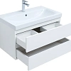 Тумба под раковину Aquanet Беркли 80 белый глянец (2 ящика) 00302351 Тумба под раковину Aquanet Беркли 80 белый глянец (2 ящика) 00302351
