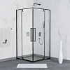 Душевой уголок RGW SV-33B 1000x1000 мм 06323300-14 черный Easy Clean