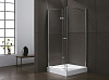 Картинка анонса товара «душевой уголок cezares elena-w-ash-1-80/90-c-cr 80x90см стекло прозрачное, профиль хром»