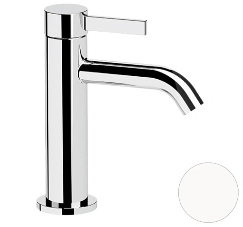 Смеситель для раковины Remer Metrica MC12BO, белый матовый Смеситель для раковины Remer Metrica MC12BO, белый матовый