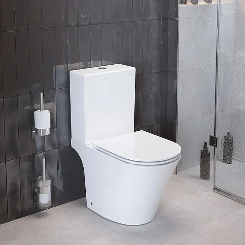 Унитаз напольный Ambassador Ritz 237K19002S (660x360x820) с тонкой крышкой Унитаз напольный Ambassador Ritz 237K19002S (660x360x820) с тонкой крышкой