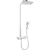 Картинка анонса товара «душевая система hansgrohe raindance select e 360 showerpipe с термостатом, хром 27112000»